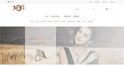 Desktop Screenshot of ngjewellers.com